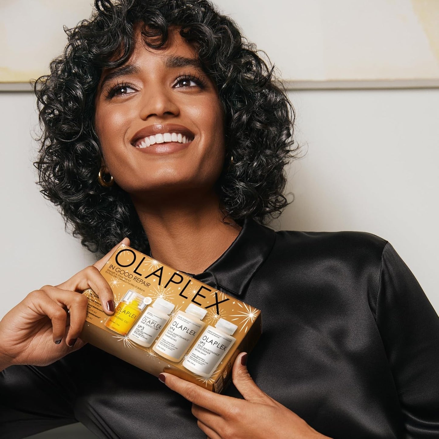 Kit OLAPLEX No. 3, 4, 5, 7 – Shampoo y Acondicionador, Hidratación y Control de Frizz (72H), Aceite Bonding para Brillo y Protección, Perfector para Fortalecer y Reparar el Daño