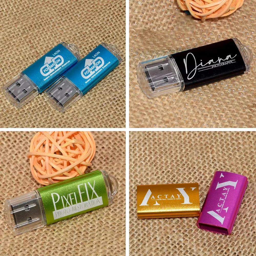 2GB USB Flash Drive 10 Pack 4 GB USB Drives Memory Stick Swivel 8GB Thumb Drives USB2.0 Pen Drive for Date Storage Green