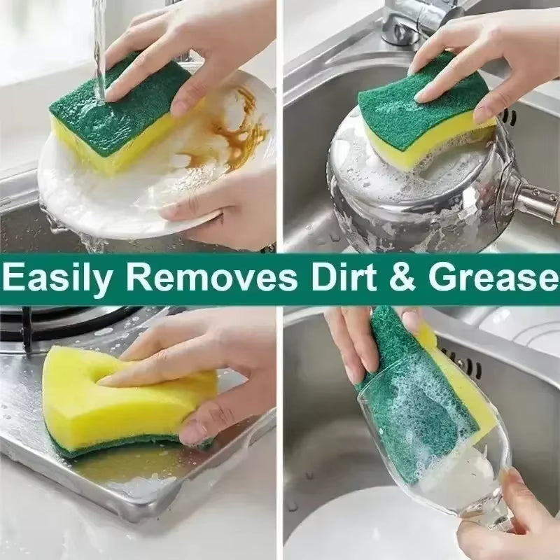 100pcs Esponjas de Cocina – Absorbentes y Antióxido