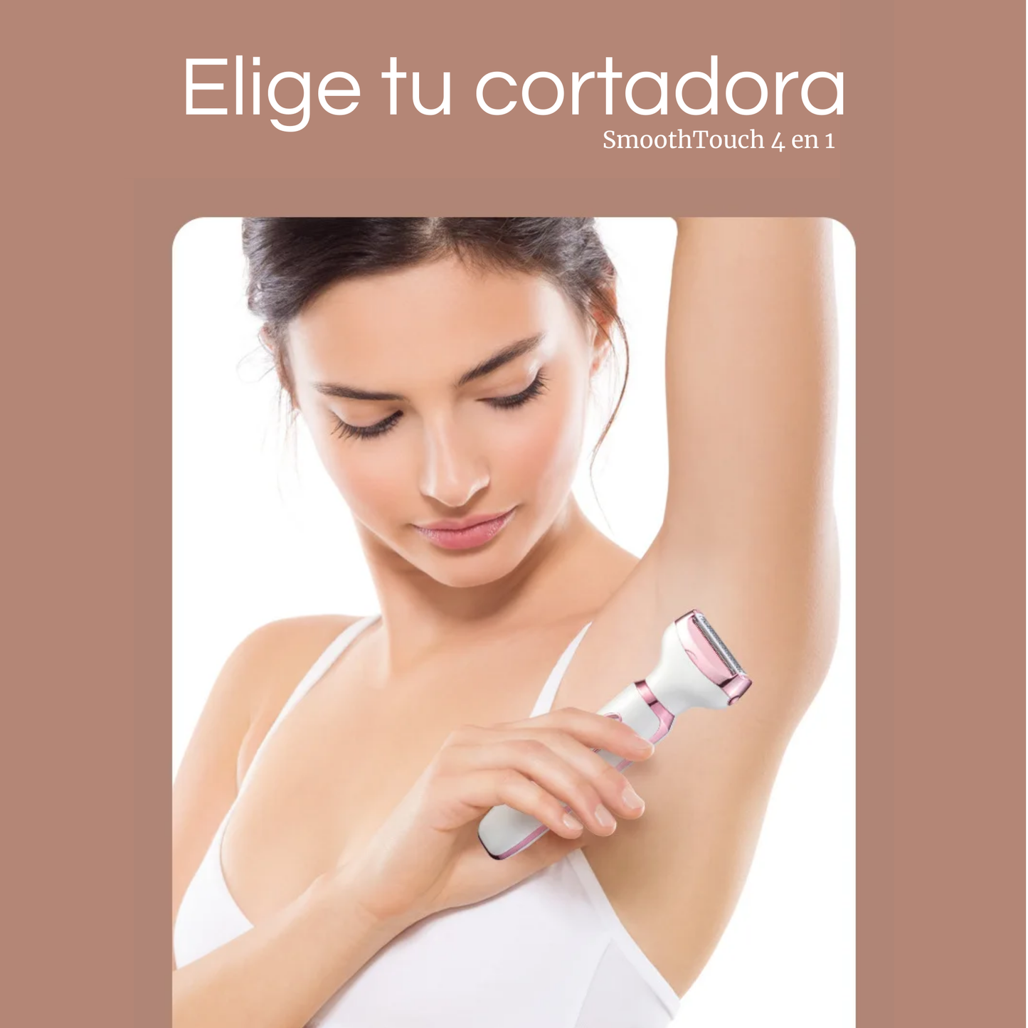 SmoothTouch 4 en 1 – Depiladora Eléctrica Femenina